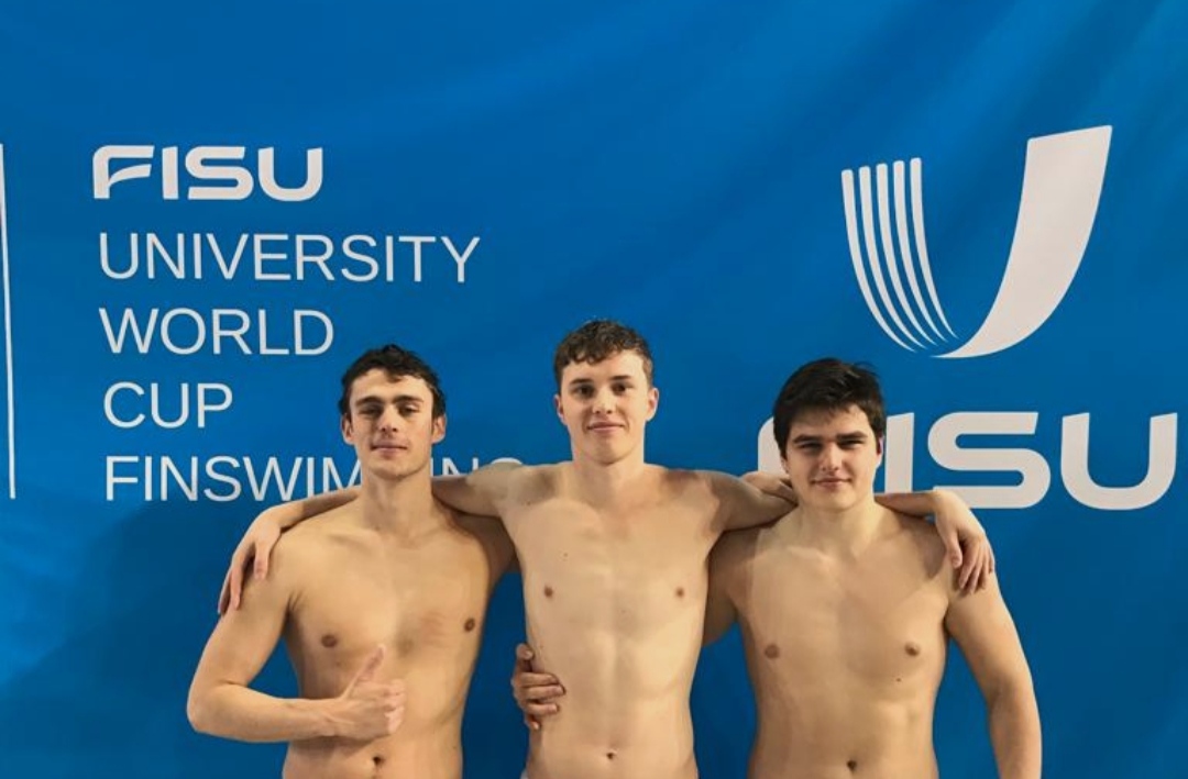 Uspješan vikend u Lignanu (Italija) na Sveučilišnom Svjetskom kupu u Plivanju perajama! #finswimming